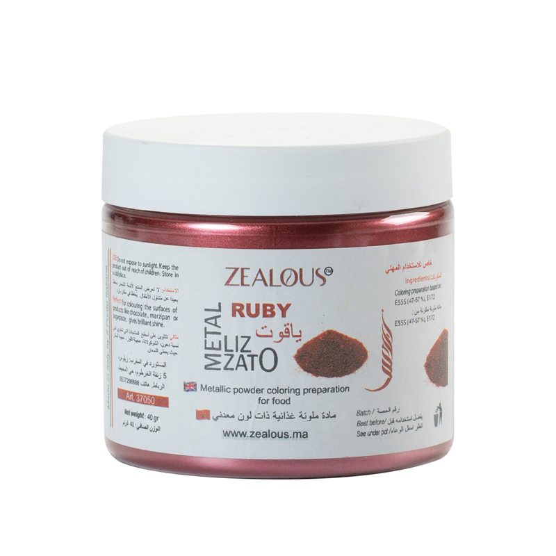 Metallic Ruby Color Powder